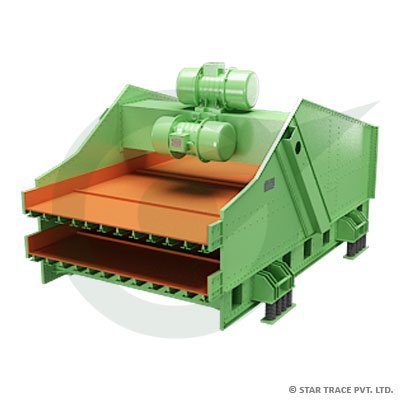 Dewatering Vibratory Screen